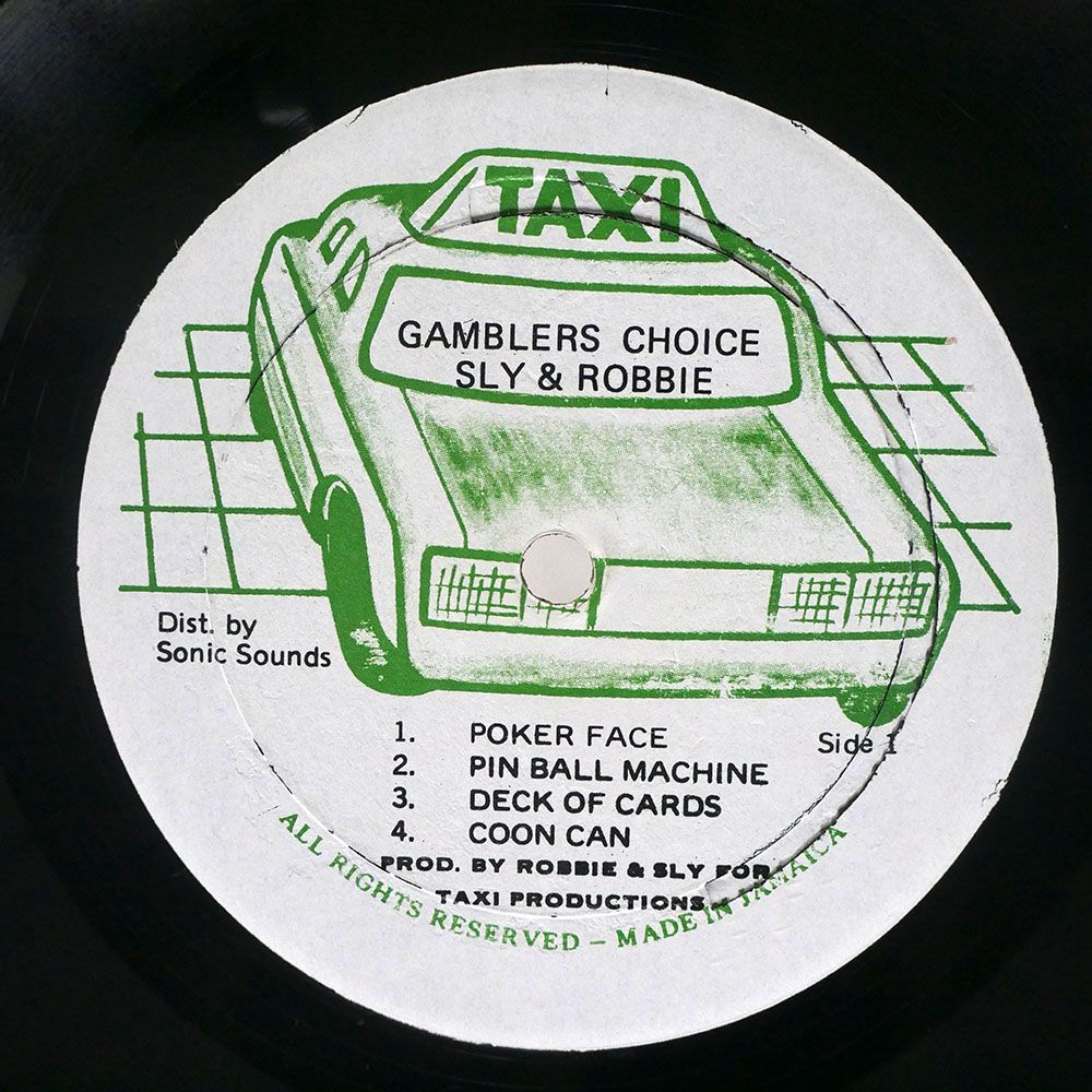 SLY & ROBBIE/GAMBLERS CHOICE/TAXI NONE LP_画像2