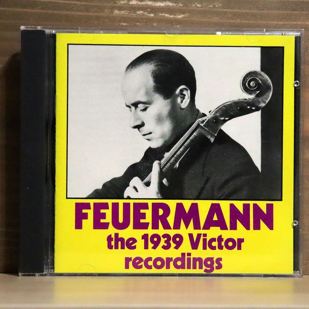 EMANUEL FEUERMANN/1939 VICTOR RECORDINGS/BIDDULPH LAB 048 CD □_画像1