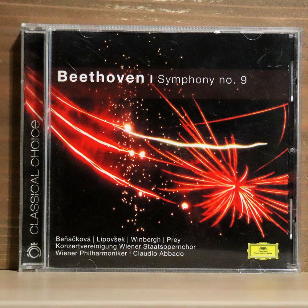 CLAUDIO ABBADO/BEETHOVEN: SYMPHONY NO.9/DEUTSCHE GRAMMOPHON 477 7513 CD □_画像1