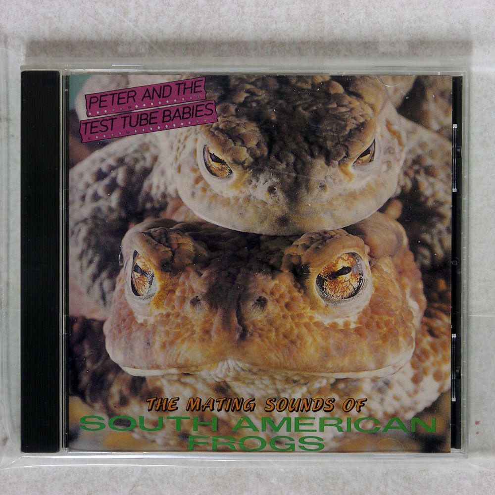 PETER AND TEST TUBE BABIES/MATING SOUNDS OF SOUTH AMERICAN FROGS/DOJO LIMITED DOJO CD 70 CD □_画像1