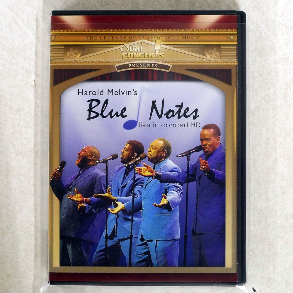 HAROLD MELVIN’S BLUE NOTES/LIVE IN CONCERT HD/SOUL CONCERTS DVD1138 DVD □_画像1