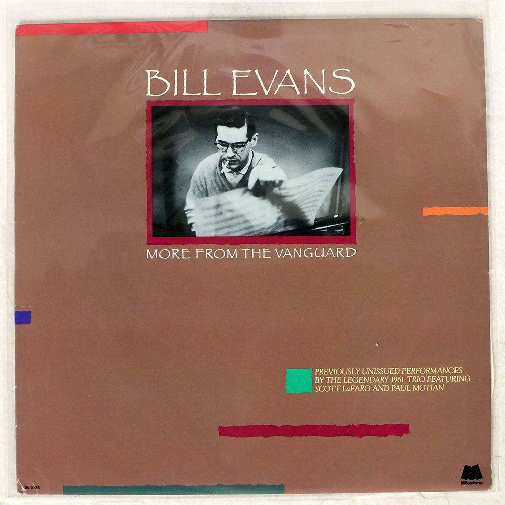 米 BILL EVANS/MORE FROM THE VANGUARD/MILESTONE M9125 LP_画像1