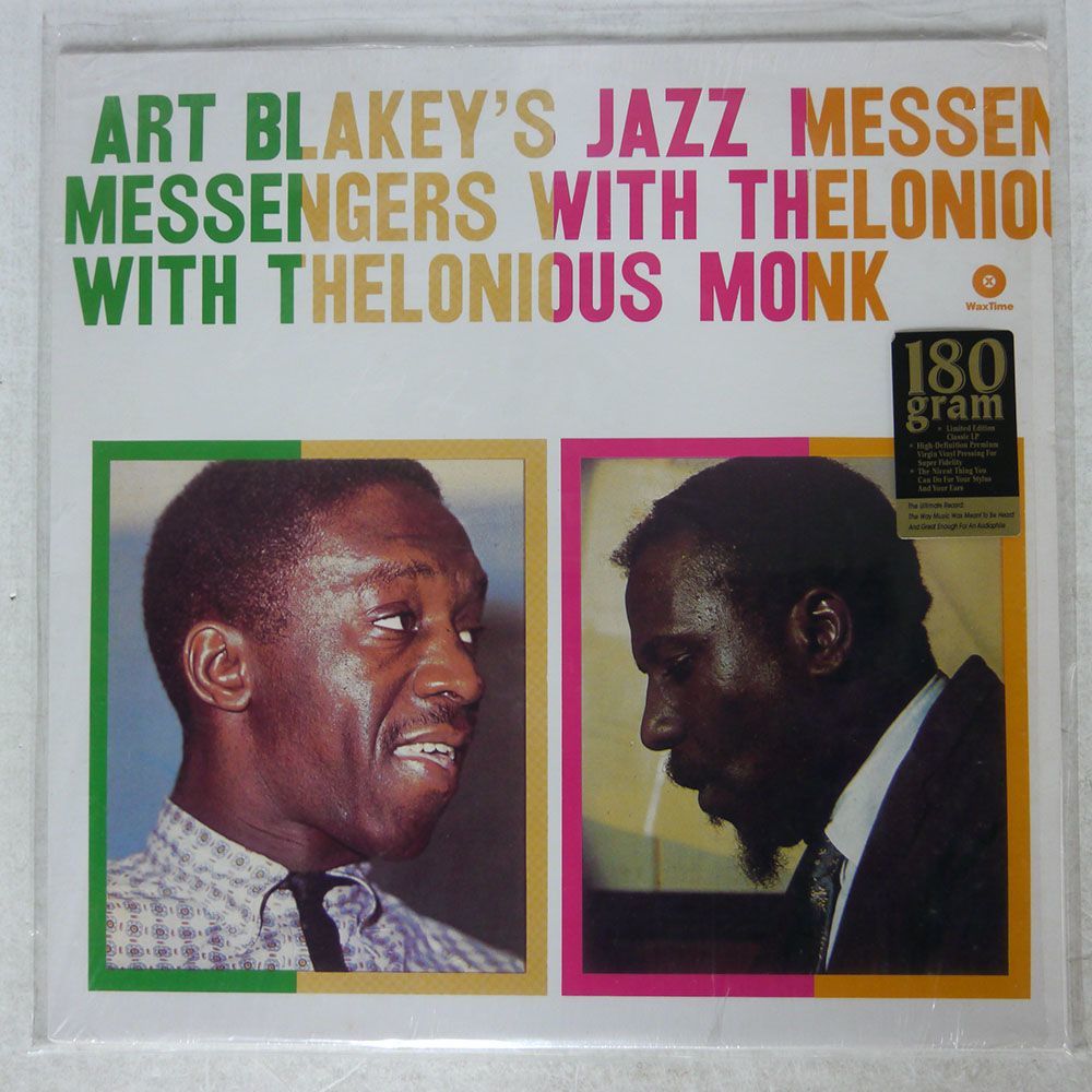 ART BLAKEY & THE JAZZ MESSENGERS/WITH THELONIOUS MONK/WAXTIME 771677 LP_画像1