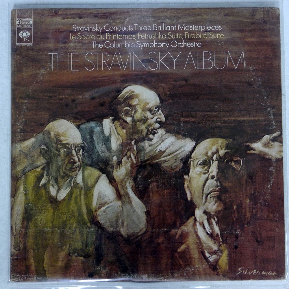 米 STRAVINSKY/ALBUM/COLUMBIA MASTERWORKS MG31202 LP_画像1