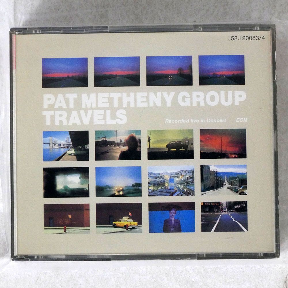PAT METHENY GROUP/TRAVELS/ECM RECORDS J58J 20083/84 CD_画像1