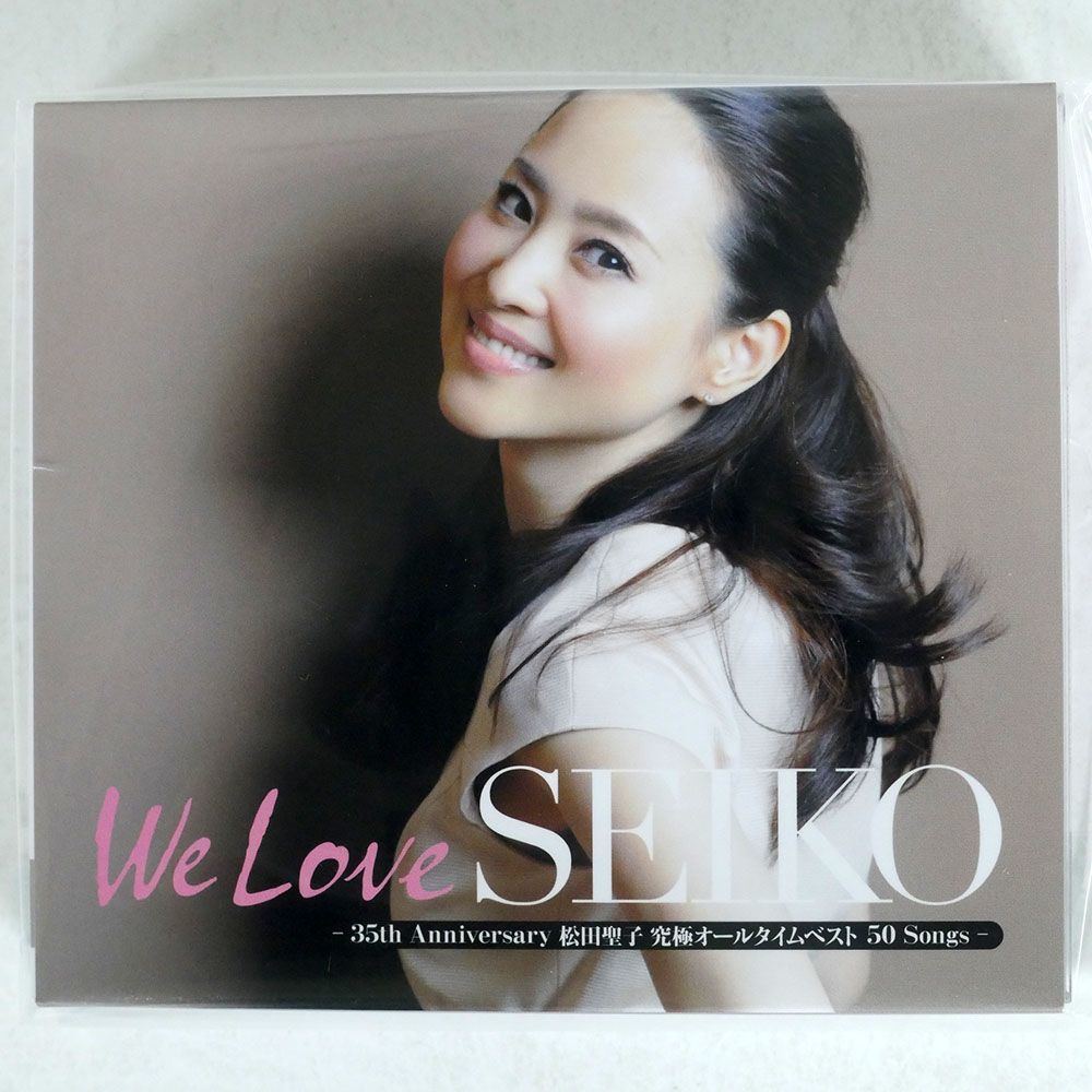 松田聖子/WE LOVE SEIKO-35TH ANNIVERSARY 松田聖子究極オールタイムベスト 50SONGS-/ユニバーサル ミュージック UPCH29201 CD3+DVD_画像1