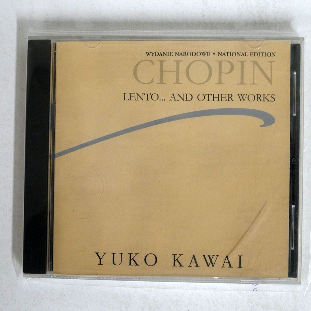 YUKO KAWAI/CHOPIN: LENTO...AND OTHER WORKS/BEARTON CDB 011 CD □_画像1