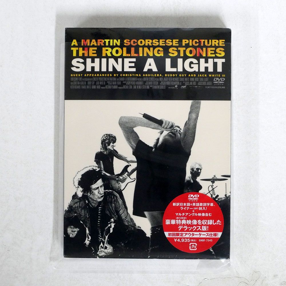 未開封 ローリング・ストーンズ/シャイン・ア・ライト デラックス版 [DVD]/ジェネオン・ユニバーサル GNBF-7545 DVD □_画像1