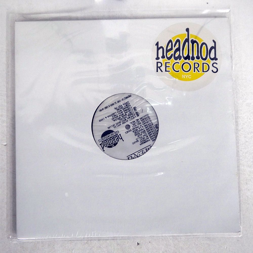 DJ SHOK/THE KICK-SNARE CAFE/HEADNOD HN209 LP_画像1