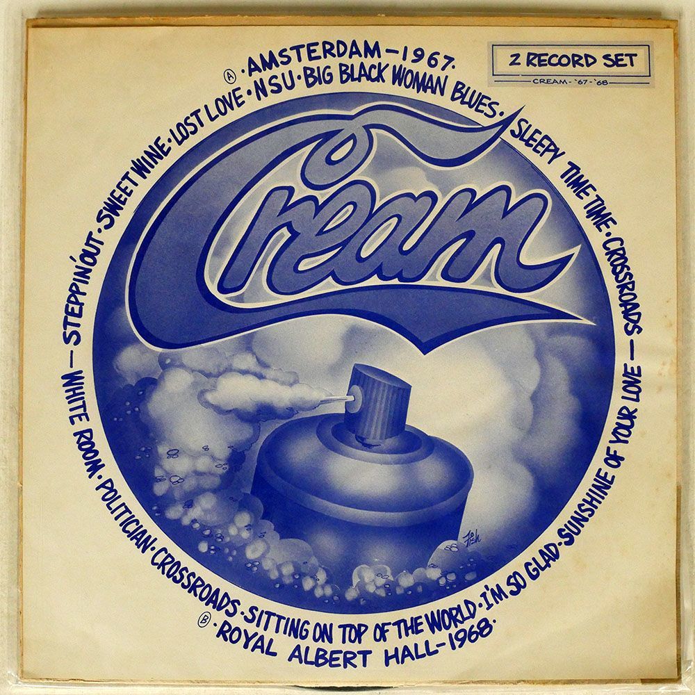 クリーム/ROYAL ALBERT HALL 1968/Z RECORD SET 47106 LP_画像1