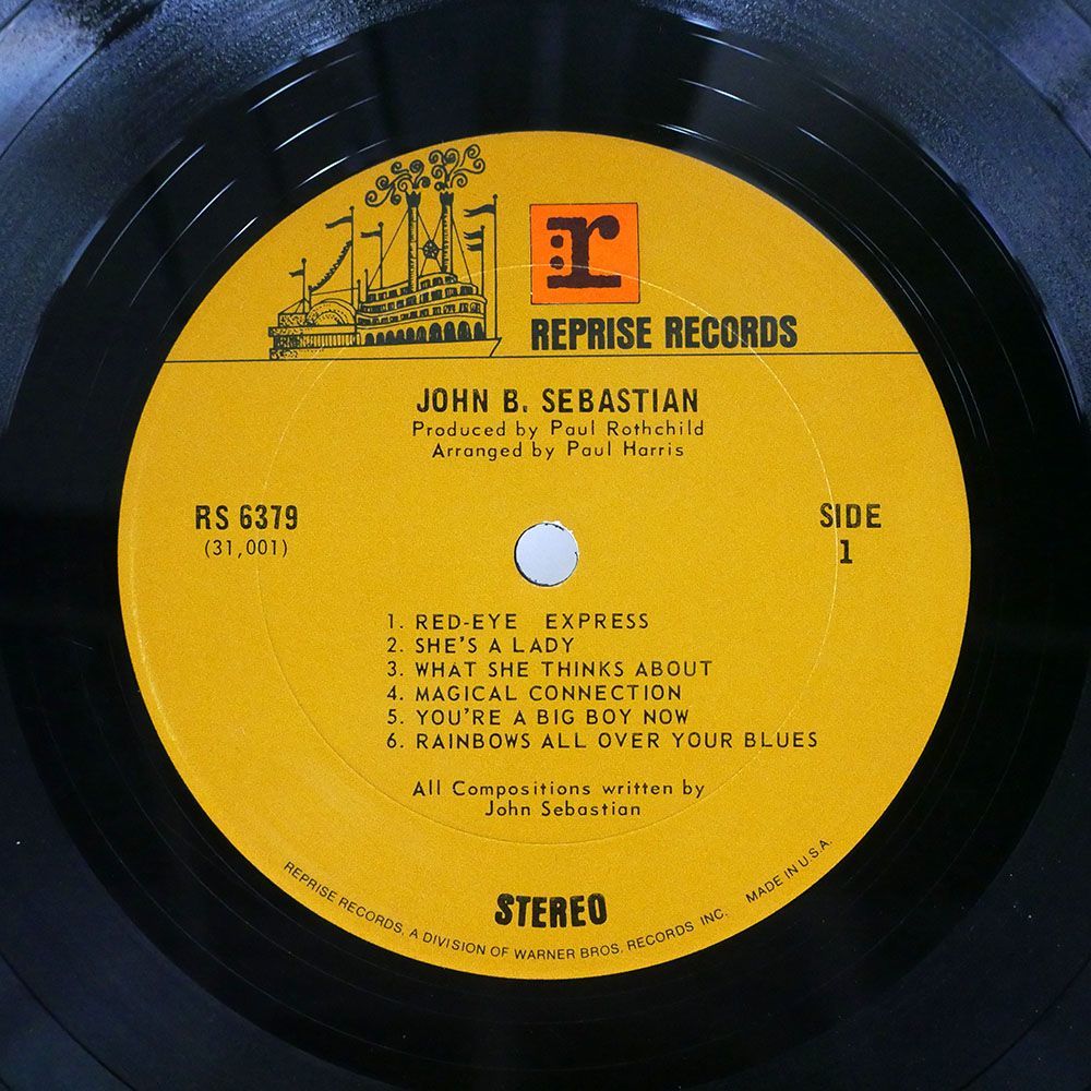 米 JOHN B,SEBASTIAN/SAME/PRESTIGE RS6379 LP_画像2