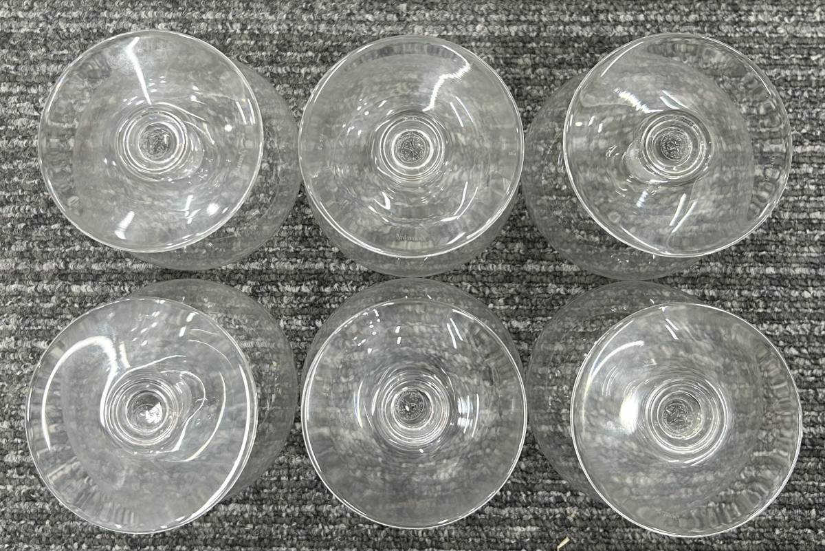 ●　Baccarat　バカラ　グラス　ワイングラス　食器　ブランド食器　WINE GLASS　3客　おまとめ_画像2