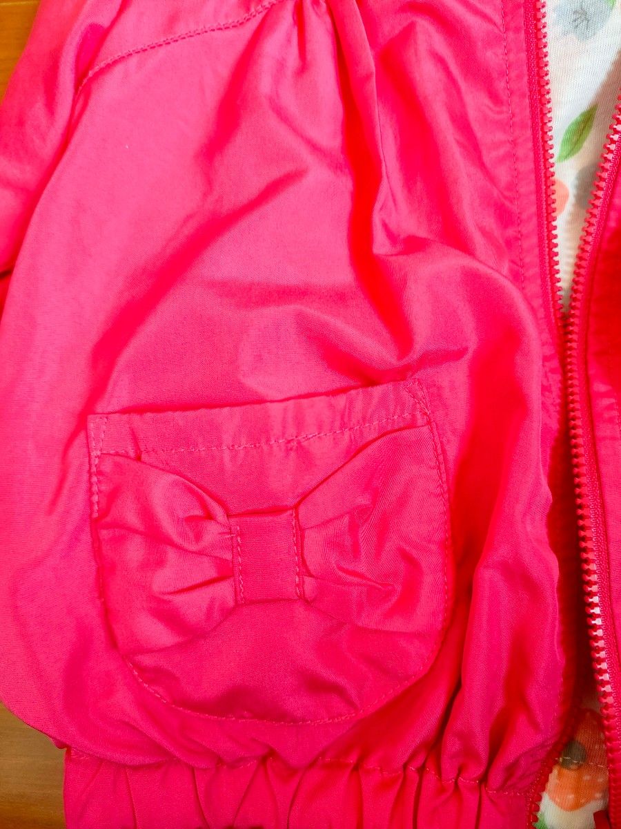 ジャケット ジャンパー 女の子 ピンク キッズアウター　ウィンドブレーカー 90cm