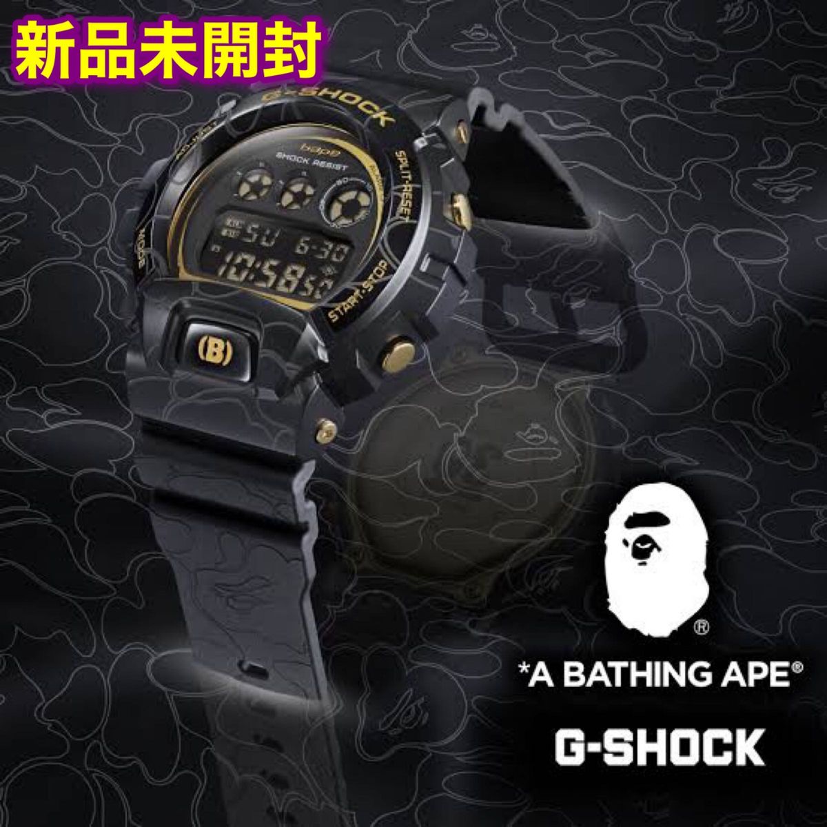 【新品未開封】A BATHING APE × G-SHOCK GM-6900 Yahoo!フリマ（旧）