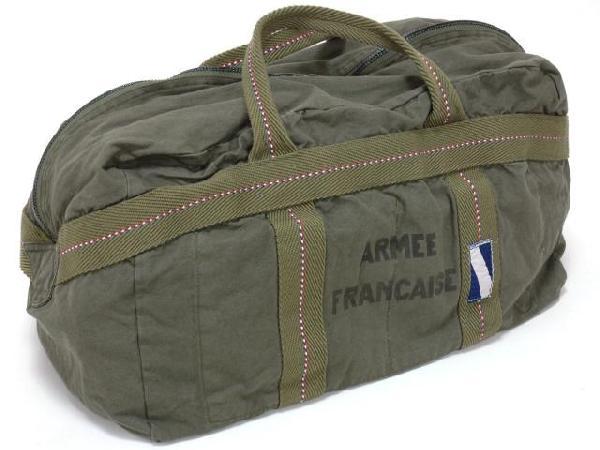 フランス軍 パラシュート バッグ オリーブ ミリタリー アウトドア メンズの画像1