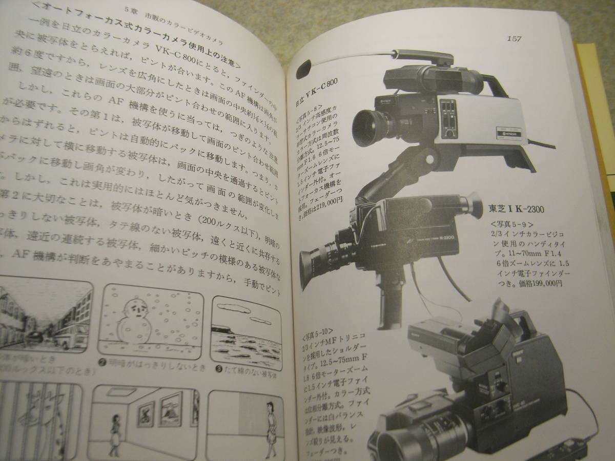カラービデオカメラとその使い方 ホビーエレクトロニクス 原正和 著 日本放送出版協会 昭和56年初版発行 全238ページの画像8