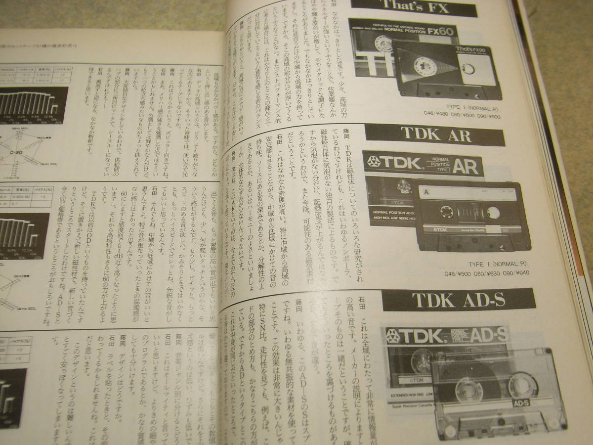 stereo ステレオ 1985年2月号 カセットテープ51種の試聴 パイオニアPL-5Lの徹底研究 昇圧トランス・ヘッドアンプ22機種レポートの画像8