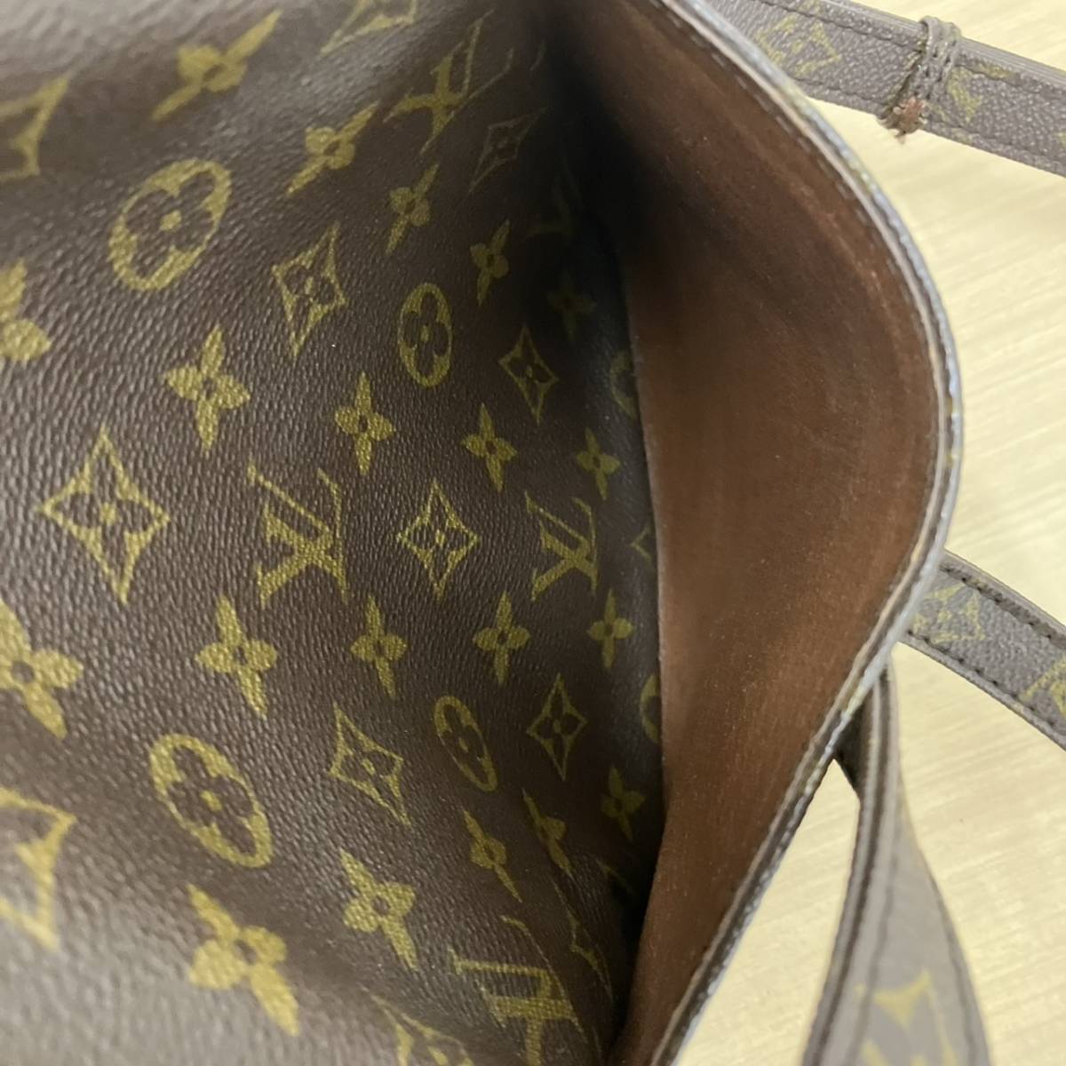 ●【売り切り】ルイ・ヴィトン LOUIS VUITTON バッグ ショルダーバッグ モノグラム 旧ダヌーブ M3552 ヴィンテージ_画像6