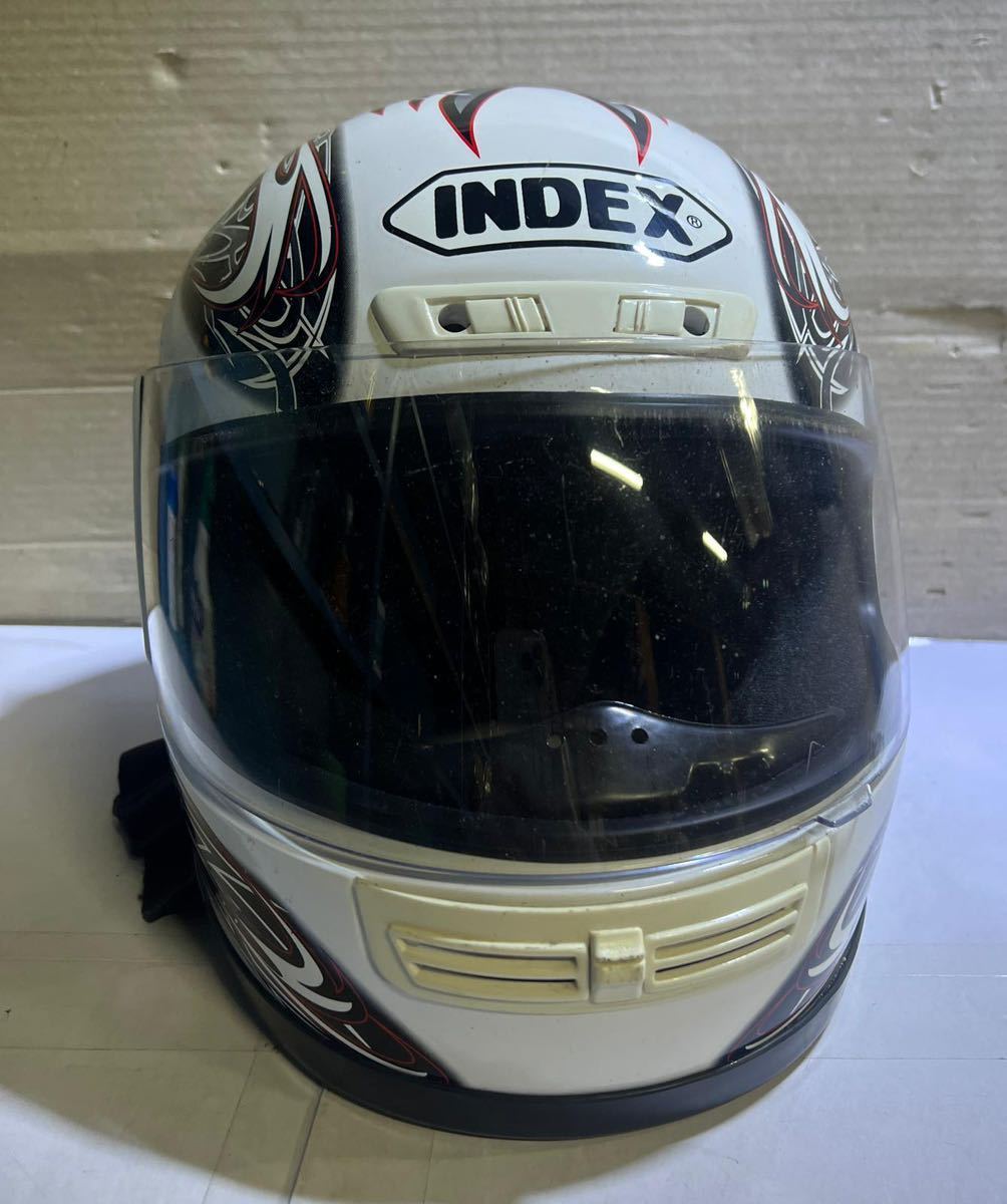 (M8)INDEX Spider-3 フルフェイスヘルメット 現状中古品_画像1