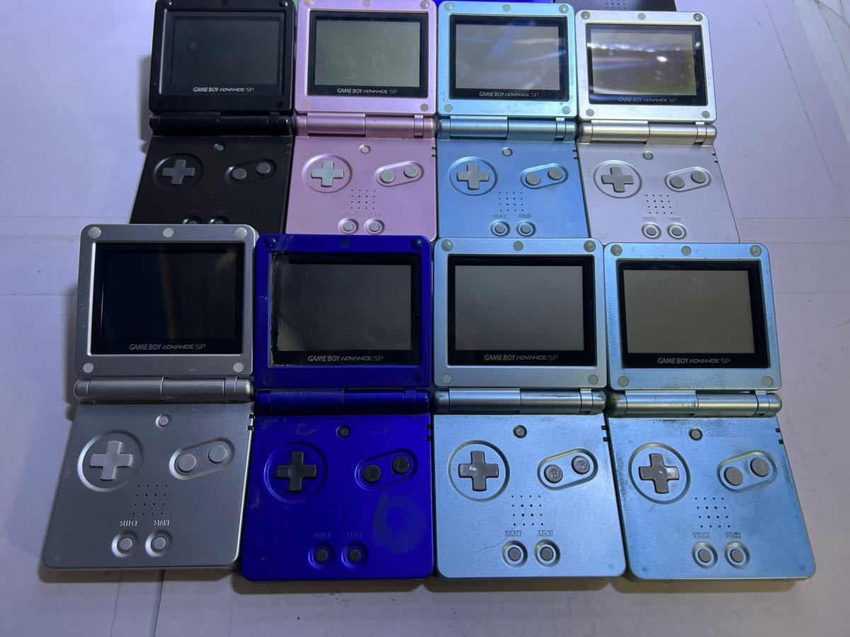 (M)Nintendo ゲームボーイアドバンス SP まとめて12台 中古品_画像3