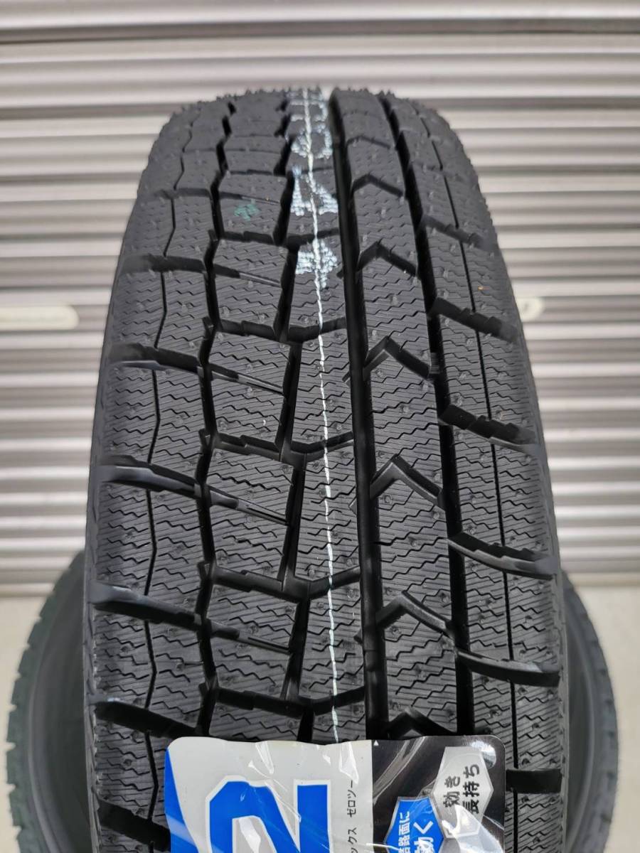 新品！14インチホイール　グレー系+ダンロップ　スタッドレス　WM02　155/65R14　2023年製　4本セット！軽自動車　ワゴンR・スペーシア_画像9