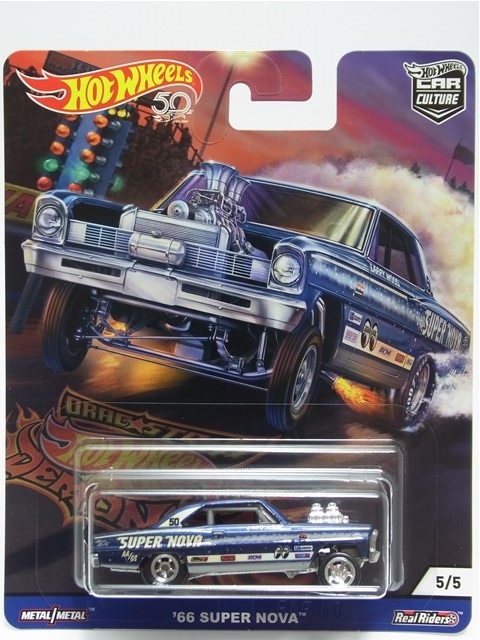 ☆☆日曜夜☆未開封新品☆'66 (CHEVY) SUPER NOVA☆GOODYEAR☆HOLLEY☆ISKY☆EDELBROCK☆B&M☆MOONEYES☆DRAG STRIP DEMONS*CAR CULTURE*HWの画像3