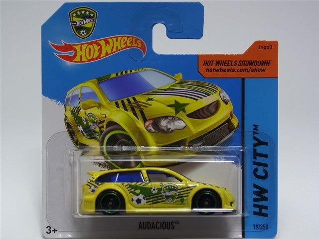 ★日曜夜★未開封新品★AUDACIOUS (AUDI A4 AVANT QUATTRO) (第2世代金型)★SHORT CARD★HOT WHEELS_画像3