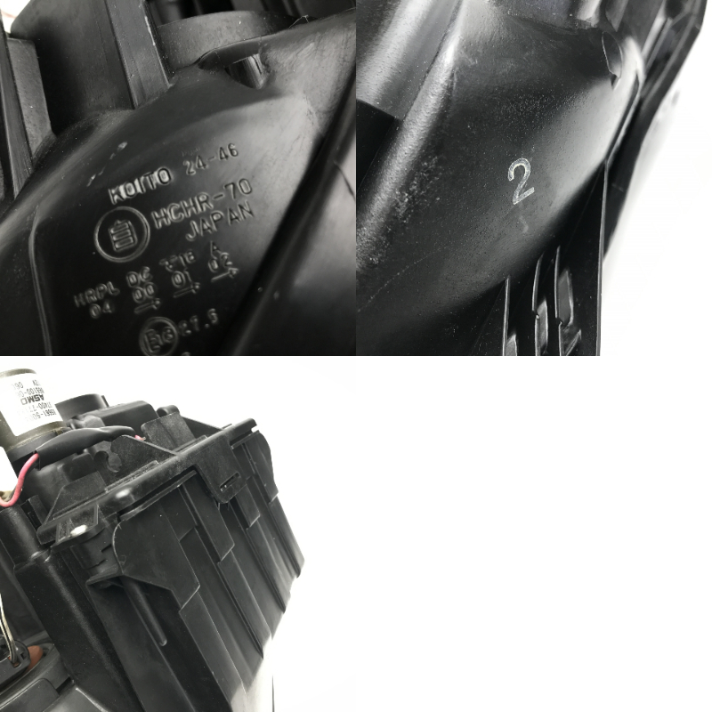ソアラ UZZ40 SC430 前期 純正 HID ヘッドライト 左右セット バラスト バーナー付 KOITO 24-46 刻印 2 即決/即納_画像10