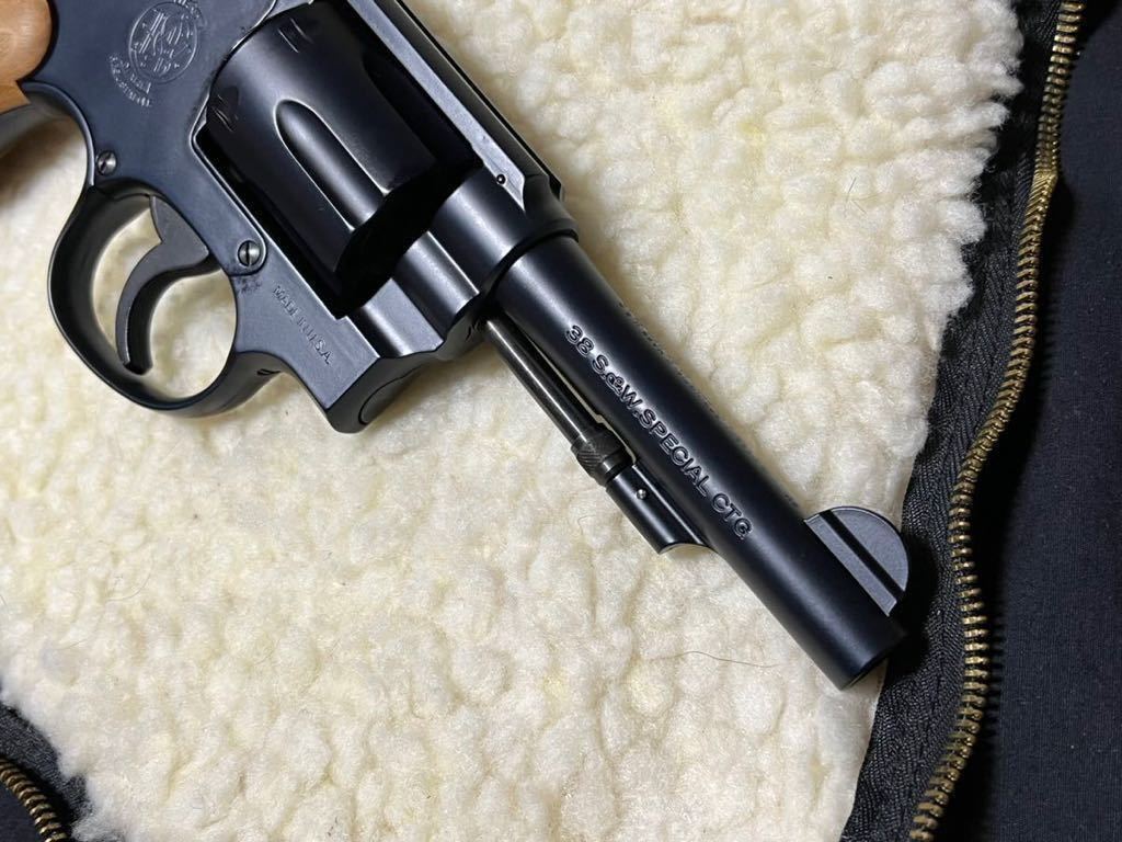 HWS/ハートフォード HW樹脂製 S&W ビクトリー・モデル 4インチ ブルー・ブラックフィニッシュモデル ソフトガンケース付き仕様(検/M10_画像4