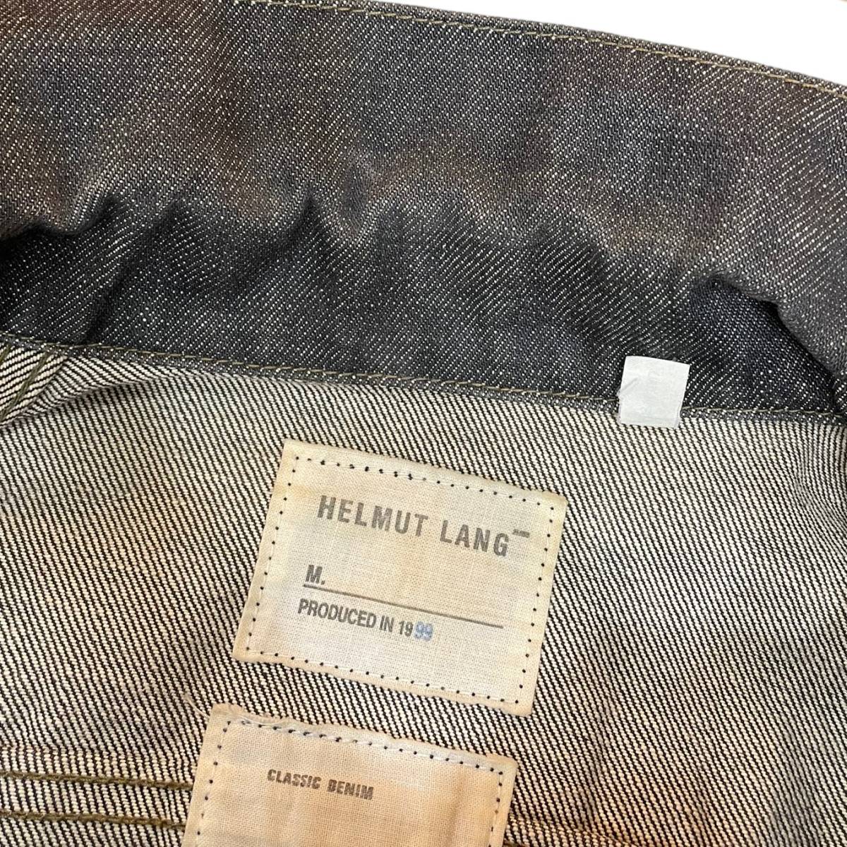 希少 アーカイブ　HELMUT LANG ヘルムトラング　1999デニムジャケット_画像6