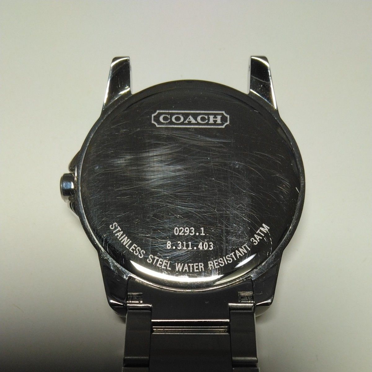 COACH コーチ ミニシグネチャー柄 メンズ クオーツ 腕時計 0293 COACH コーチ ミニシグネチャー柄 メンズ クオーツ 腕時計 0293