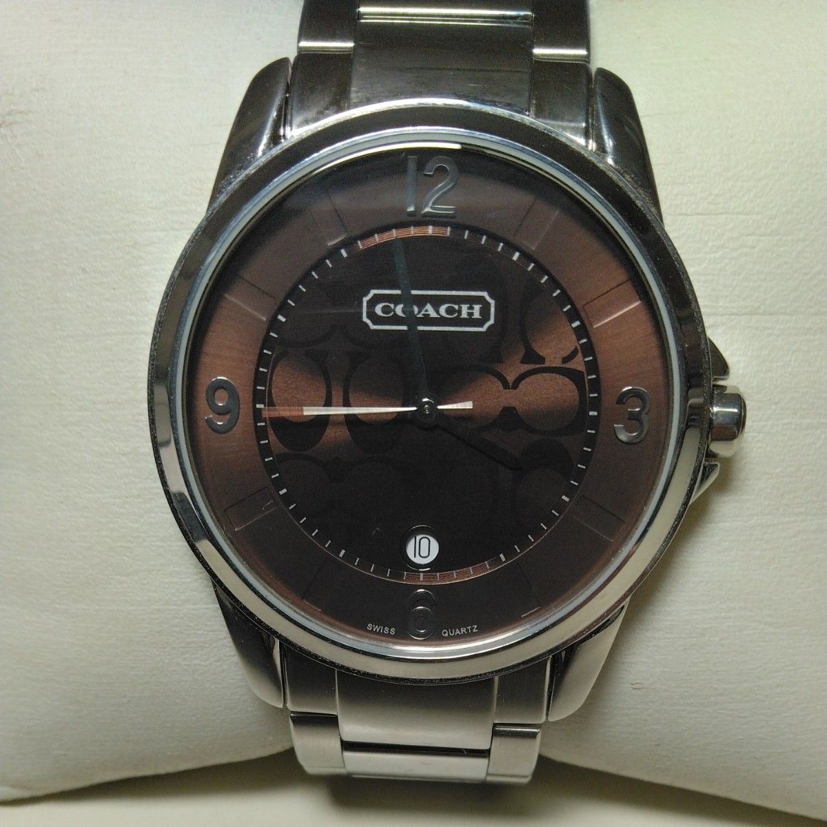COACH コーチ ミニシグネチャー柄 メンズ クオーツ 腕時計 0293 COACH コーチ ミニシグネチャー柄 メンズ クオーツ 腕時計 0293