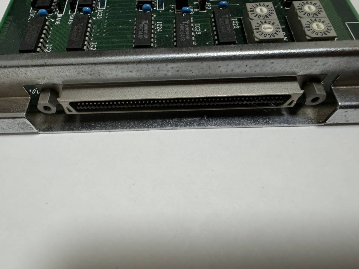 PC98 PC-9801 PC-9821 Cバス インターフェースボード Interface AZI-924 中古 傷、汚れあり 動作未確認 ジャンク 即決 送料520円_画像3