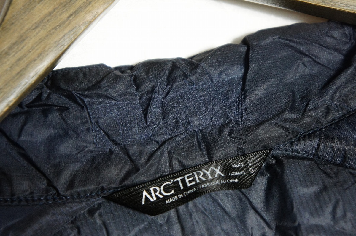 国内正規 ARC’TERYX アークテリクス PIEDMONT VEST ピエドモント ダウン ベスト 14653-69987 本物 紺527N▲_画像4