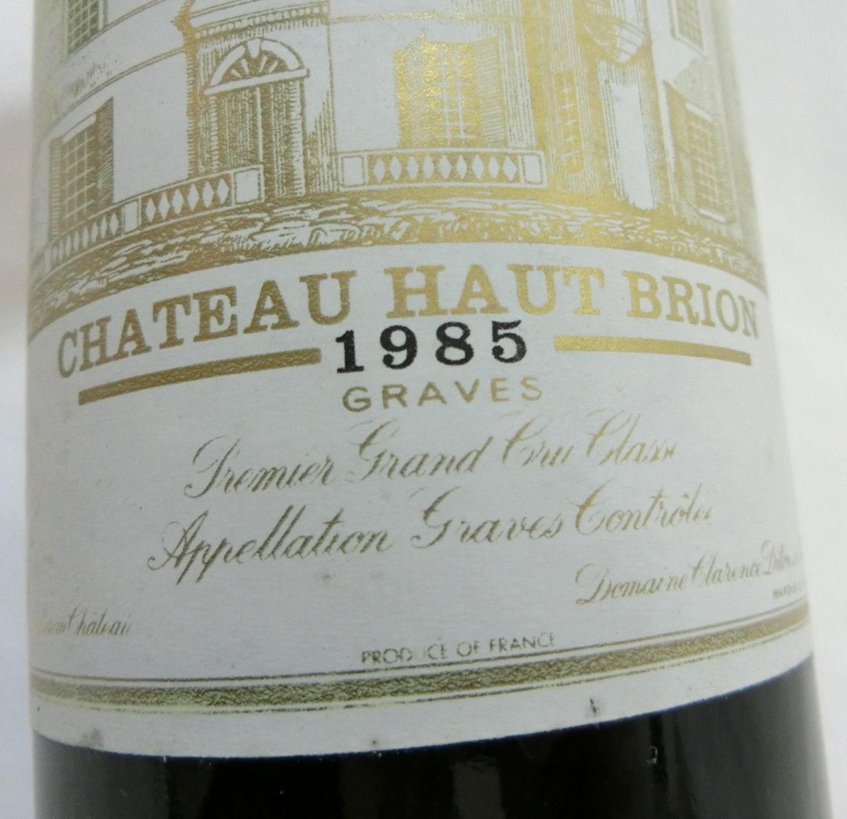 1000円スタート 酒 CHATEAU HAUT BRION 1985 GRAVES 750ml 14％未満 シャトー・オー・ブリオン ワイン 赤 未開栓 TSI お酒⑪510_画像10