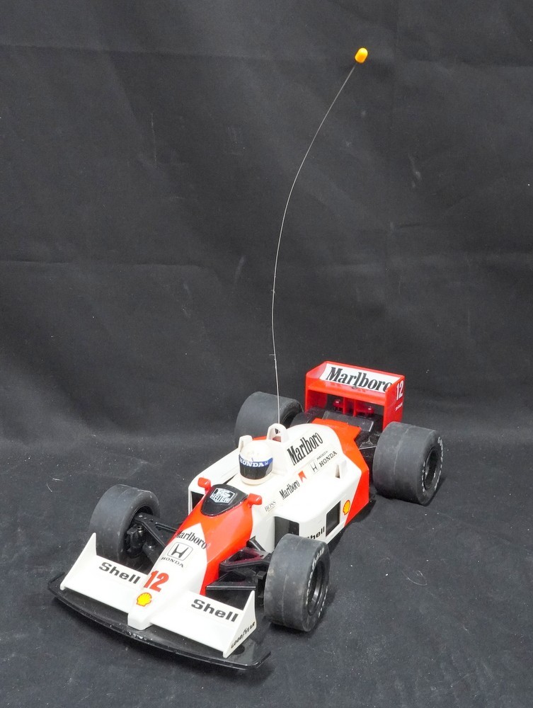 1000円スタート ラジコン マクラーレン ホンダ MP4/4 フォーミュラ-1 McLAREN HONDA 2チャンネルデジタルプロポ レーシングカー 11 HH30026_画像8