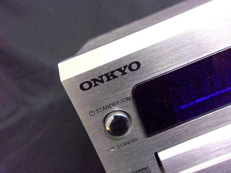 1000円スタート CDデッキ ONKYO CR-D1 オンキヨー CD RECEIVER 通電確認済み オーディオ機器 2006年 THO GG1019_画像5