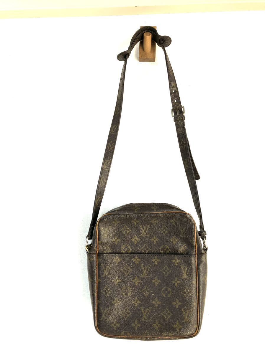 ■良品■希少廃盤■LOUIS VUITTON ルイヴィトン　プチマルソー　旧ダヌーブ　ショルダーバッグ　PVC×豚革　フランス製　コンパクト_画像3