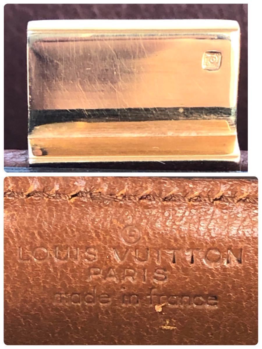 ■極美品■廃盤■LOUIS VUITTON ルイヴィトン　モノグラム サックバヴォレ　トートバッグ　フランス製　PVC×レザー　ブラウン_画像10