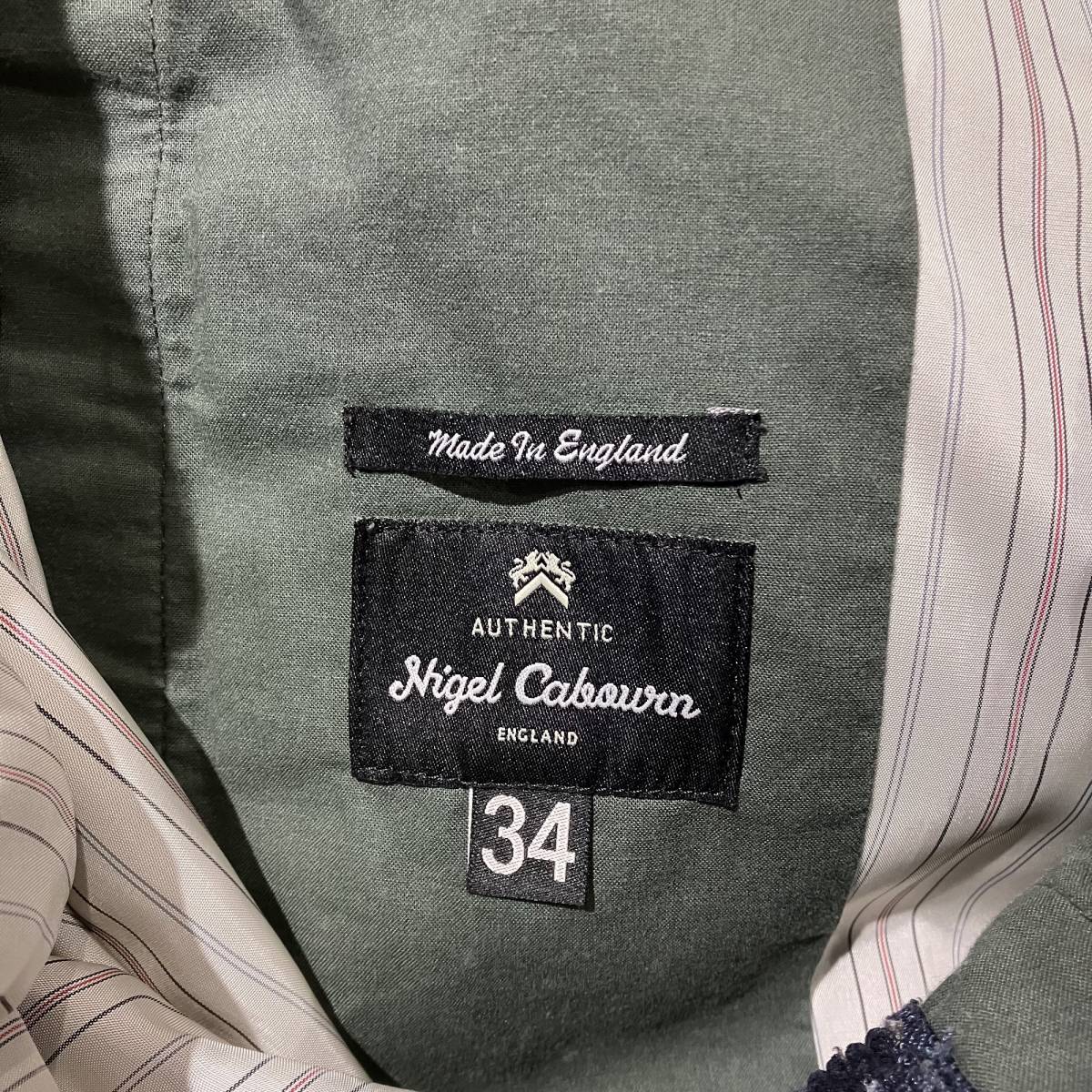 Nigel Cabourn ナイジェルケーボン FARM PANTS コーデュロイパンツ サイズ34 併9021_画像4