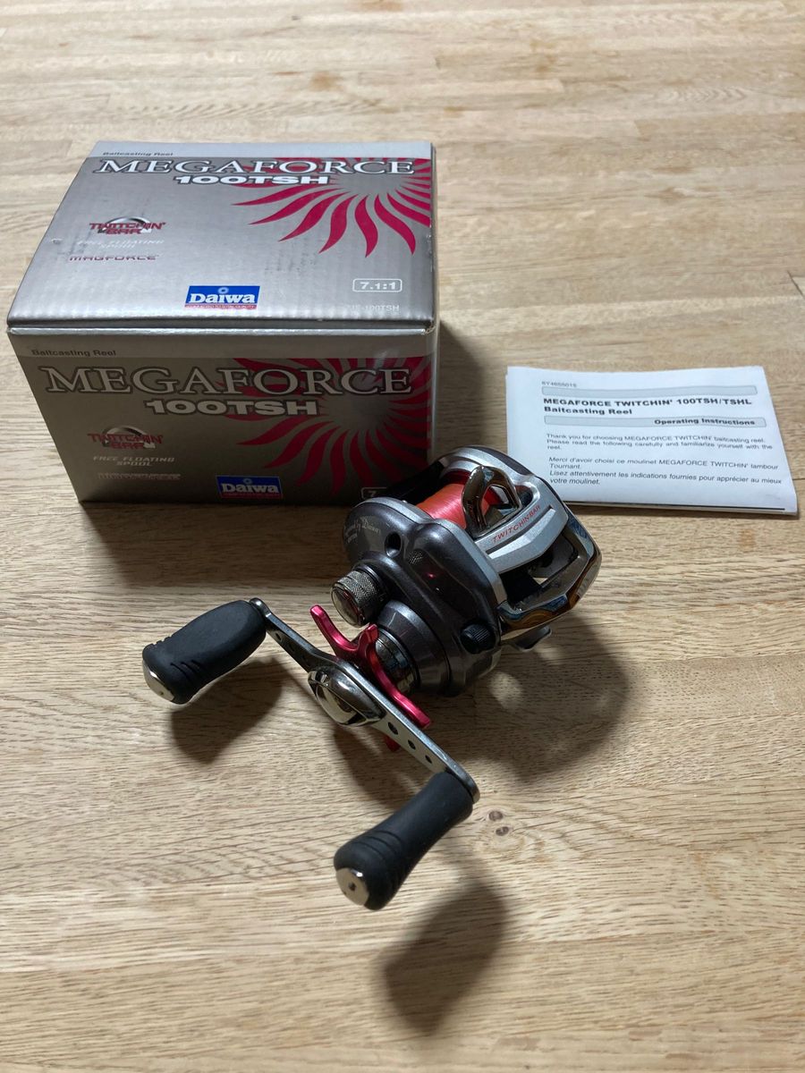 USダイワ メガフォース 100TSH ハイギア 7 1 トゥィッチンバー USダイワ メガフォース 100TSH ハイギア 7 1 トゥィッチンバー
