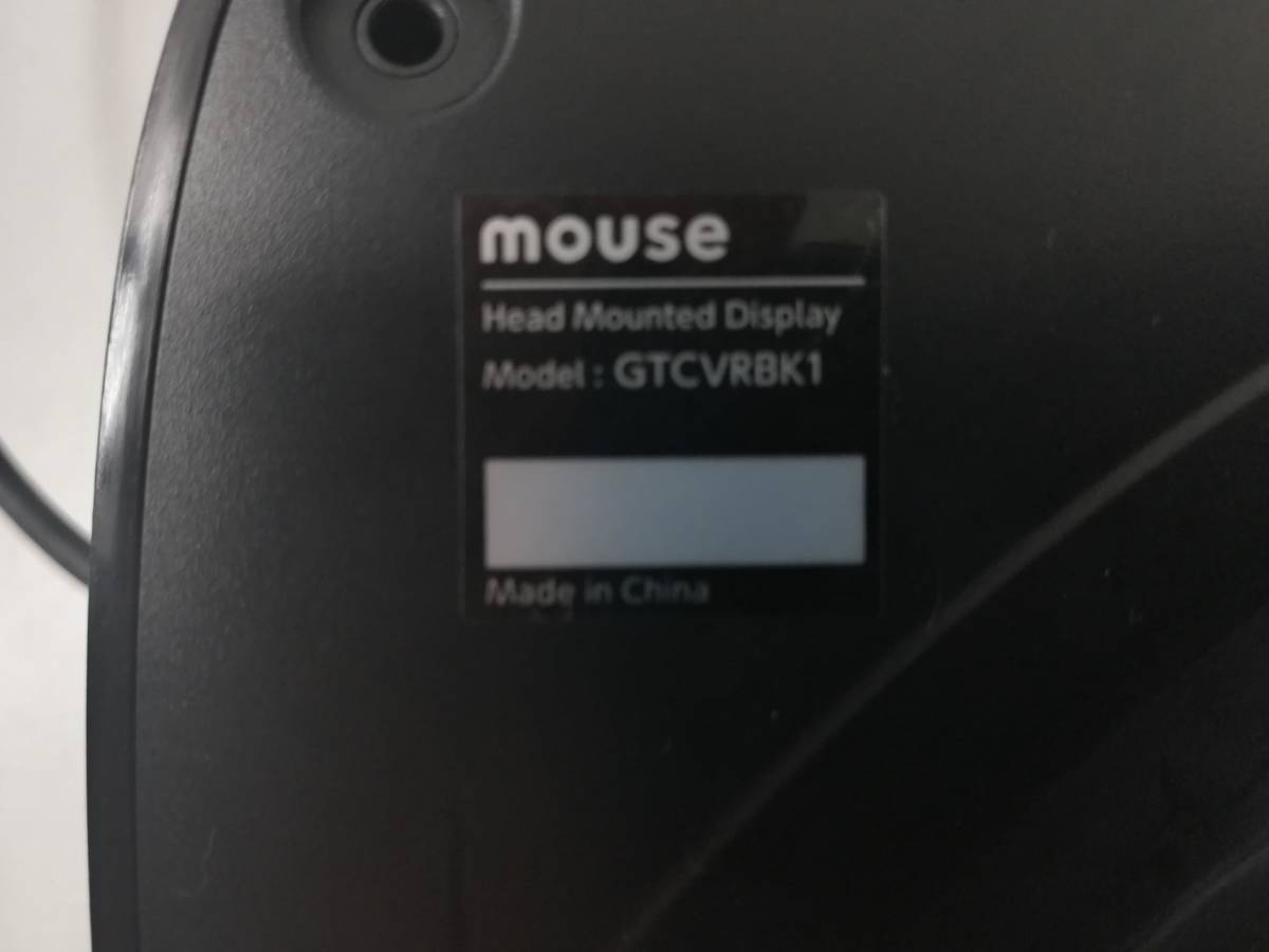 【1円出品★】mouse G-Tune Steam VR対応 VRヘッドマウントディスプレイ マウスコンピュータ VRゴーグル GTCVRBK1_画像6