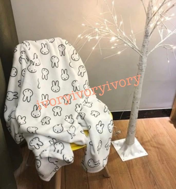  free shipping!! new goods unused Miffy blanket ... pattern blanket baby blanket baby blanket blanket soft simple 