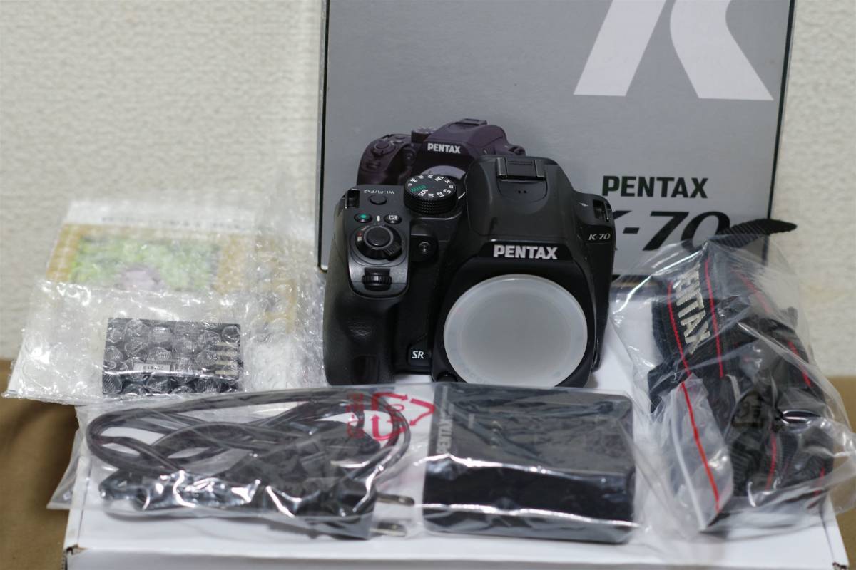 PENTAX ペンタックス k-70 ボディ 付属品、予備バッテリー有り 中古_画像5