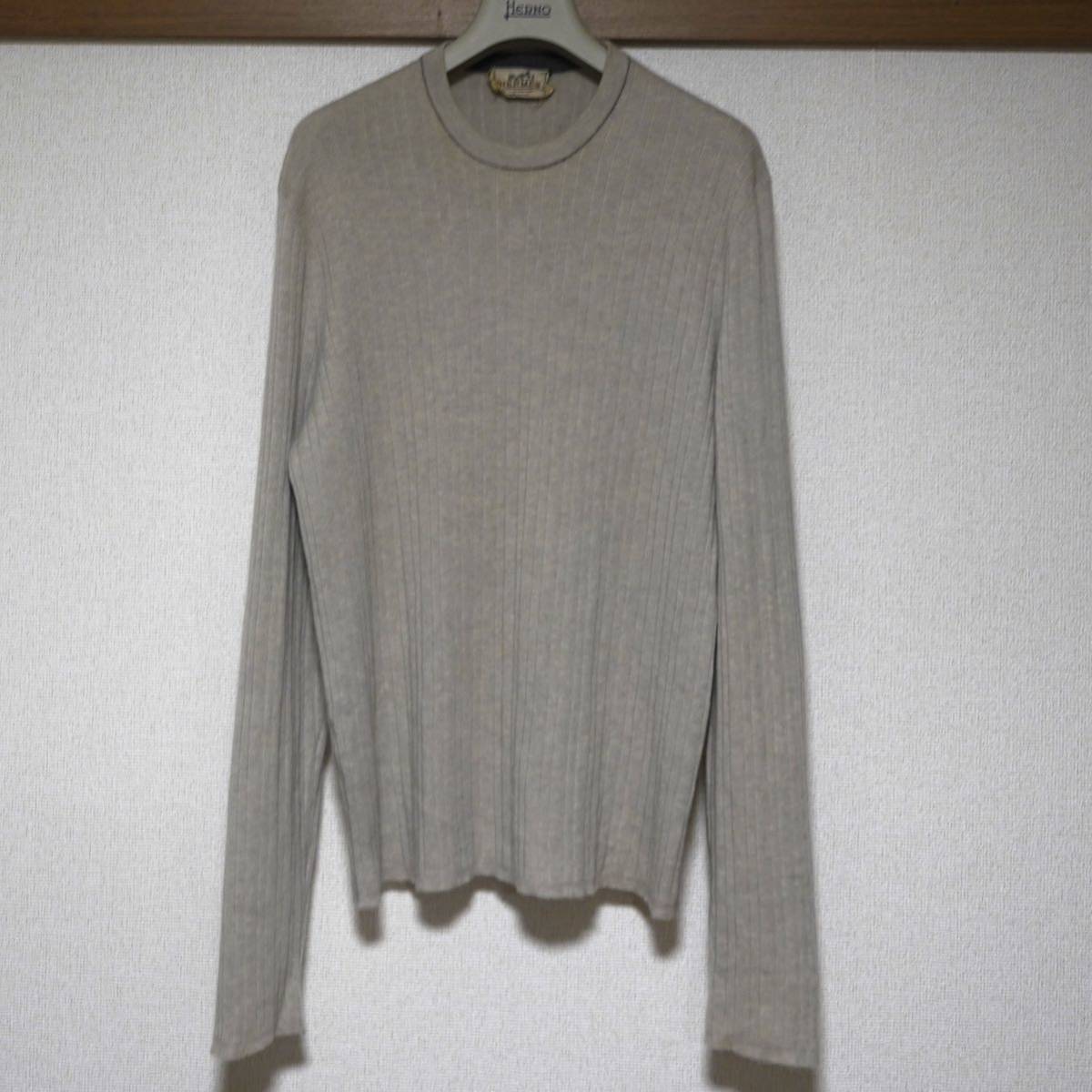 HERMES】エルメス 星タグ メンズ セーター ニット トップス XL HERMES】エルメス 星タグ メンズ セーター ニット トップス XL