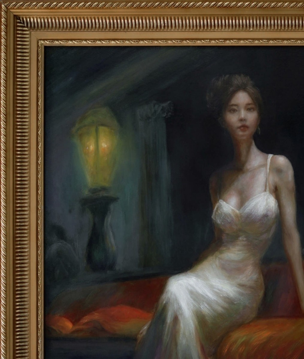 肉筆 真筆 真作 油彩画 油絵 額付絵画 美人画 人物画 肖像画 肉筆 真筆 真作 油彩画 油絵 額付絵画 美人画 人物画 肖像画