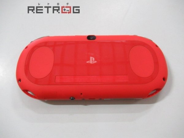 PlayStation Vita本体 （PCH-2000シリーズ） Wi-Fiモデル PCH-2000ZX17 レッド×ブラック PS Vita_画像4