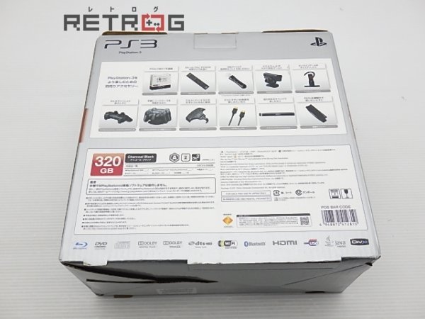 PlayStation3 320GB チャコールブラック(旧薄型PS3本体・CECH-3000B) PS3_画像2