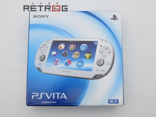 PlayStation Vita本体 Wi-Fiモデル クリスタル・ホワイト PCH-1000 ZA02 PS Vita_画像1