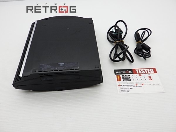 PlayStation3本体 60GB（CECHA00/クリアブラック） PS2ソフト動作未確認 PS3_画像2